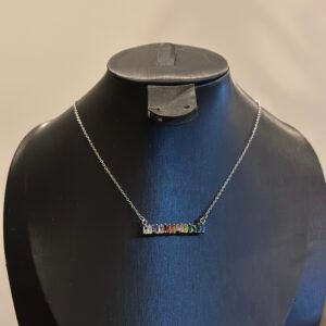 RAINBOW TENNIS PENDANT