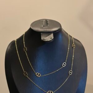 GOLD STATION NECKLACE