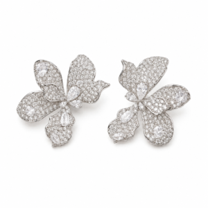 STATEMENT FLORAL EARRINGS